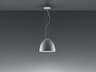 Artemide Nur Mini Aluminum Silver Dome Pendant