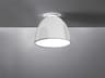 Artemide Nur Gloss Mini Gloss White Dome Flush Mount