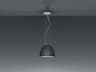 Artemide Nur Mini Anthracite Grey Dome Pendant