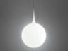 Artemide Castore White Globe Pendant