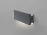 Artemide Lineacurve Anthracite Grey Mono Wall Sconce