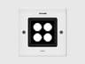 Artemide Ego Downlight White Flush Mount