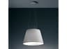 Artemide Tolomeo Mega Silver Fiber Drum Pendant