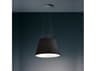 Artemide Tolomeo Mega Black Drum Pendant