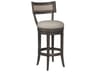 Artistica Aperitif Antico Upholstered Swivel Hardwood Bar Stool
