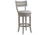 Artistica Aperitif Bianco Upholstered Swivel Bar Stool