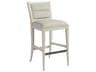 Artistica Stella Antiqued Upholstered Bar Stool