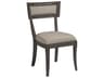 Artistica Cohesion Program Aperitif Brown Upholstered Side Dining Chair