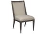 Artistica Cohesion Program Haiku Brown Upholstered Side Dining Chair