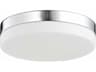 Avenue Lighting Cermack St Polished Chrome Round Flush Mount