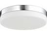 Avenue Lighting Cermack St Polished Chrome Round Flush Mount