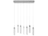 Avenue Lighting The Original Glacier 7-Light Polished Chrome Linear Pendant