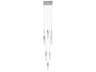 Avenue Lighting Aspen 13-Light Polished Chrome Linear Pendant