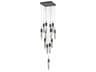 Avenue Lighting Aspen 13-Light Dark Bronze Linear Pendant