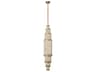 Avenue Lighting Waldorf 17-Light Aged Brass Tiered Mini Pendant