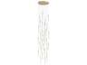 Avenue Lighting Main St 31-Light Brushed Brass Linear Pendant