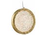 Avenue Lighting Bottega Polished Brass Round Mini Pendant