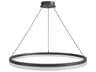 Avenue Lighting Circa Led Black Round Pendant