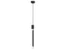 Avenue Lighting Alpine 1-Light Black Linear Mini Pendant