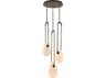 Avenue Lighting Palmea 3-Light Aged Brass Pendant