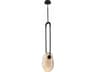 Avenue Lighting Palmea 1-Light Matte Black Mini Pendant