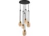 Avenue Lighting Palmea 5-Light Matte Black Pendant