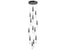 Avenue Lighting Encino 13-Light Gun Metal Gunmetal Linear Pendant