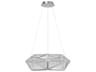 Avenue Lighting Seoul Chrome Geometric Pendant