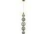 Avenue Lighting Zayna 5-Light Aged Brass Mini Pendant
