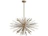 Avenue Lighting Palisades Ave 18-Light Aged Brass Sputnik Pendant