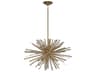 Avenue Lighting Palisades Ave 6-Light Aged Brass Sputnik Pendant