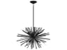 Avenue Lighting Palisades Ave 6-Light Black Sputnik Pendant