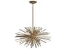 Avenue Lighting Palisades Ave 8-Light Aged Brass Sputnik Pendant