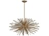 Avenue Lighting Palisades Ave 10-Light Aged Brass Sputnik Pendant