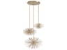 Avenue Lighting Palisades Ave 36-Light Aged Brass Sputnik Pendant