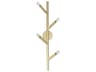 Avenue Lighting The Oaks 4-Light Brushed Brass Wall Sconce