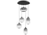 Avenue Lighting Monaco 1-Light Black Pendant