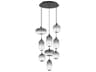 Avenue Lighting Monaco 1-Light Black Pendant
