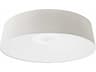 Avenue Lighting Cermack St Ivory Linen Off White Drum Flush Mount