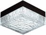 Avenue Lighting Cermack St Black Flush Mount