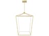 Avenue Lighting Park Ave Gold Pendant