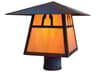 Arroyo Craftsman Carmel 1 - Light Outdoor Post Light