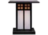 Arroyo Craftsman Glasgow 1 - Light Outdoor Post Light