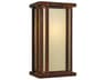 Arroyo Craftsman Glencoe 1-Light Brown Glass Wall Sconce