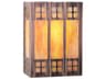 Arroyo Craftsman Glasgow 1-Light Copper Glass Wall Sconce