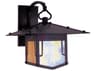 Arroyo Craftsman Pagoda 1 - Light Outdoor Wall Light