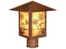 Arroyo Craftsman Timber Ridge 1 - Light Outdoor Post Light