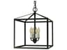 Arroyo Craftsman Vintage 4-Light Black Candelabra Chandelier