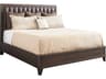 Barclay Butera Park City Talisker Dark Mocha Brown Wood Queen Panel Bed