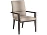 Barclay Butera Park City Glenwild Brown Upholstered Arm Dining Chair
